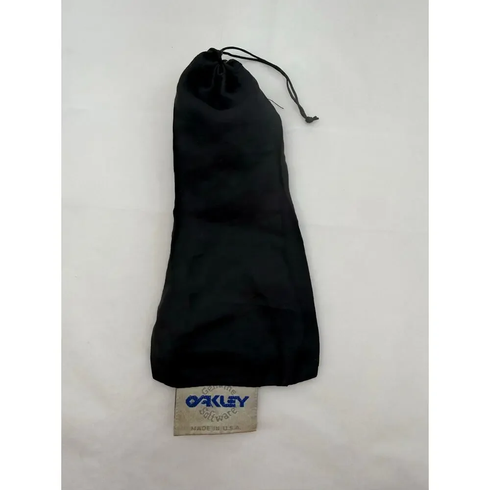 Vintage Oakley Sunglasses Drawstring Storage Bag Made in USA Black